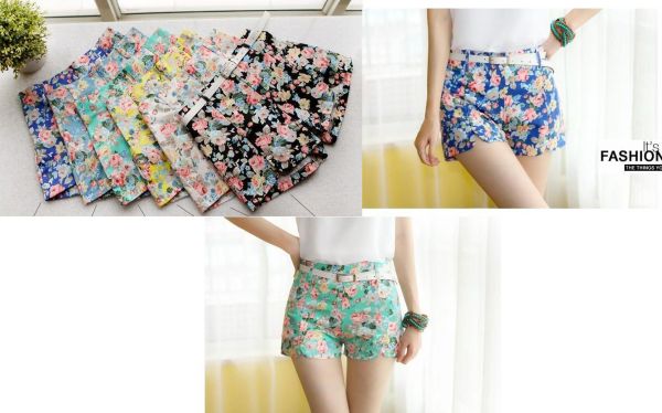Short Verones Floral